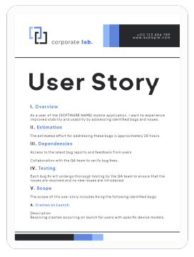 AI User Story  Generator